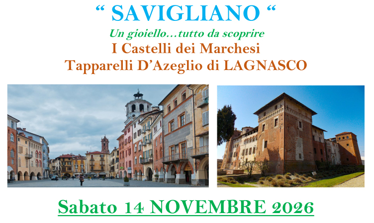 Microsoft Word - SABATO 14 NOVEMBRE 2026 SAVIGLIANO- PROGRAMMA -